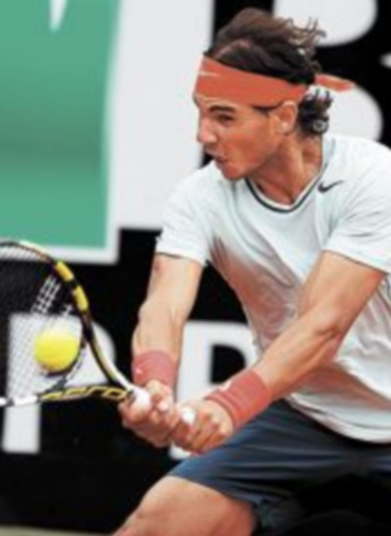 Nadal necesitó tres sets para deshacerse de Ferrer en el torneo italiano. / Efe