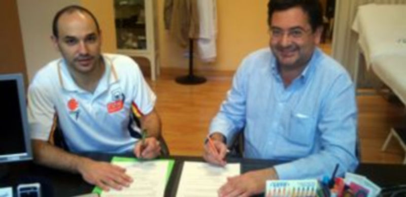 El presidente de la Delegación Segoviana de Baloncesto