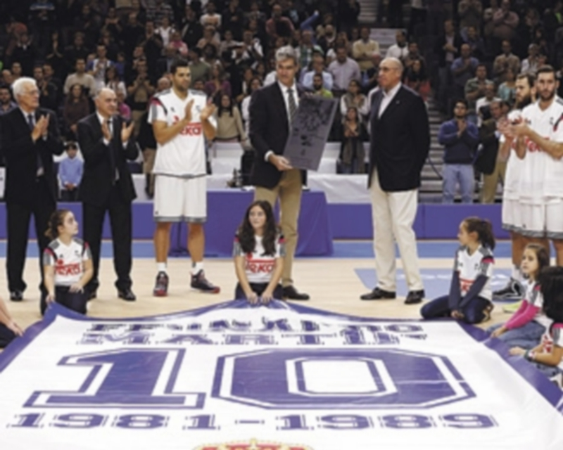 El Real Madrid ya brindó un homenaje a Martín la semana pasada. / EFE