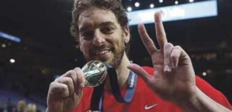 Pau Gasol agradeció en Twitter la labor de Terrados
