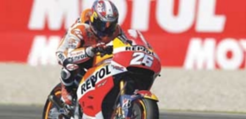 Dani Pedrosa consiguió la pole ante la lucha de Rossi y Lorenzo. / Europa Press