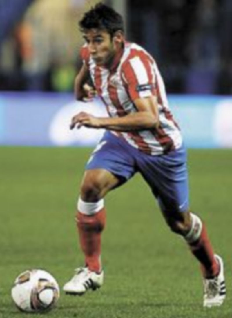 Salvio fue el autor del tanto del bloque rojiblanco. / Reuters.