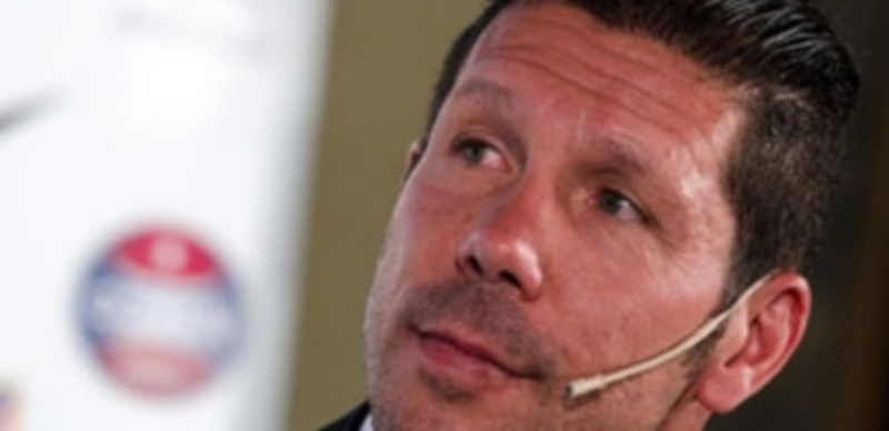 El entrenador del Atlético de Madrid
