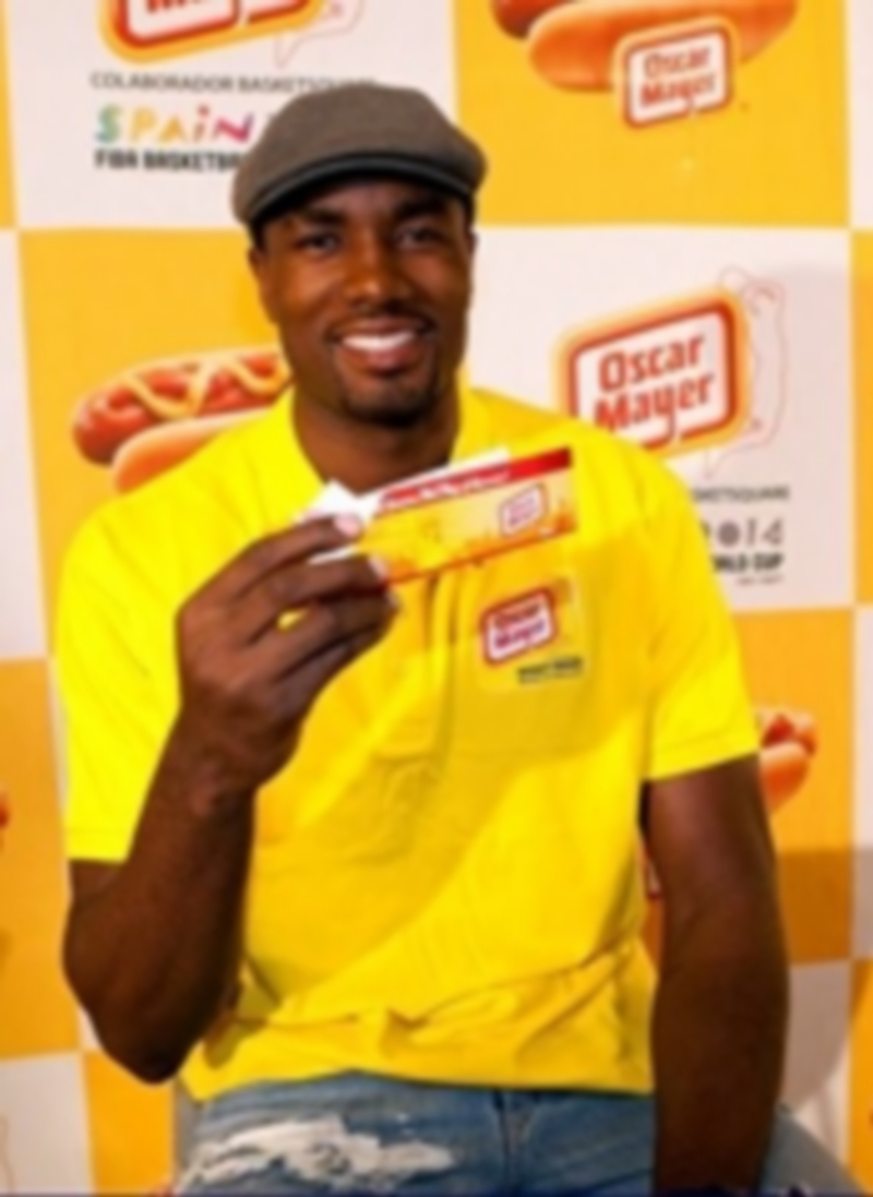 El jugador de baloncesto Serge Ibaka