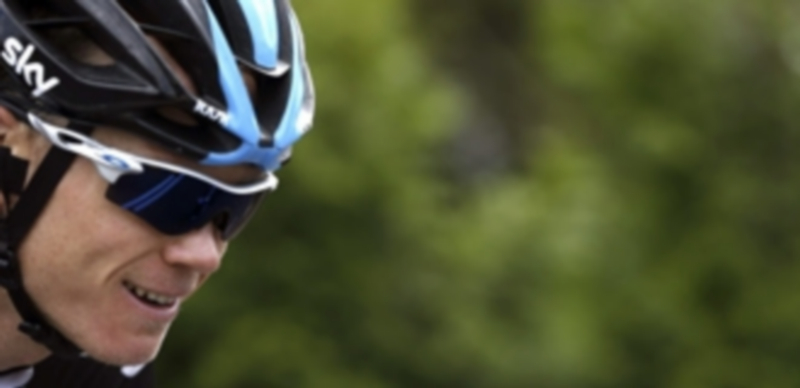 Un Chris Froome sonriente