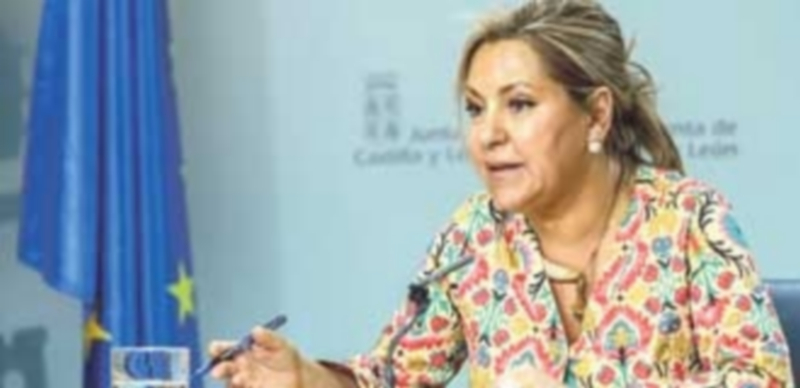 La vicepresidenta y portavoz de la Junta