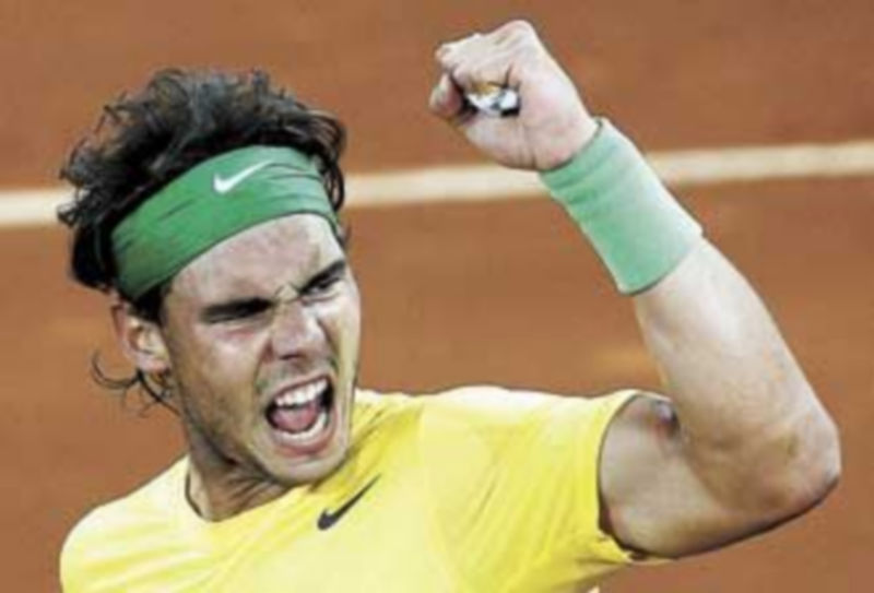 Rafa Nadal necesitó tres mangas para cerrar con éxito la contienda. / Efe.