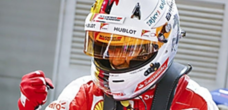 Sebastian Vettel saldrá desde la primera posición de la parrilla en Marina Bay. / EFE