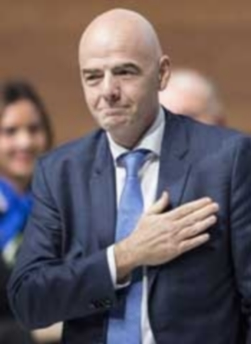 Gianni Infantino, nueva cara del fútbol mundial 1 Gianni Infantino agradece su elección como nuevo presidente de la FIFA. / EFE