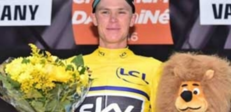 Froome está a una etapa de ganar su tercer Critérium del Dauphiné. / E.P.