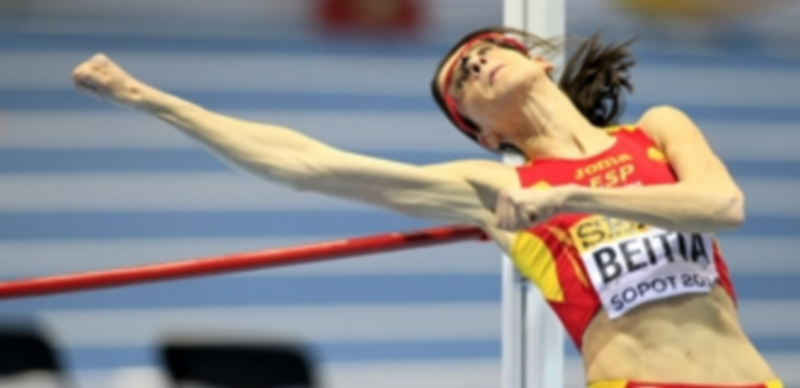 La saltadora Ruth Beitia