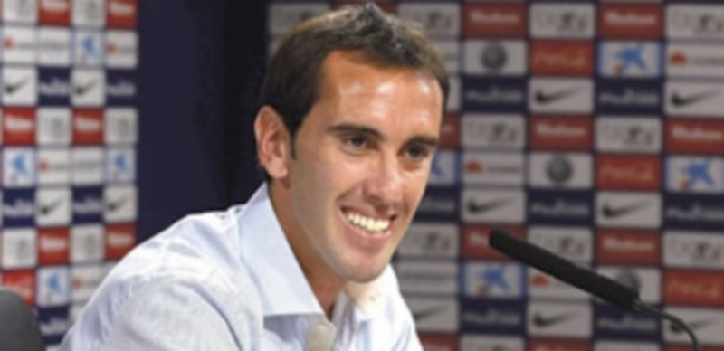 El defensa charrúa del Atlético de Madrid