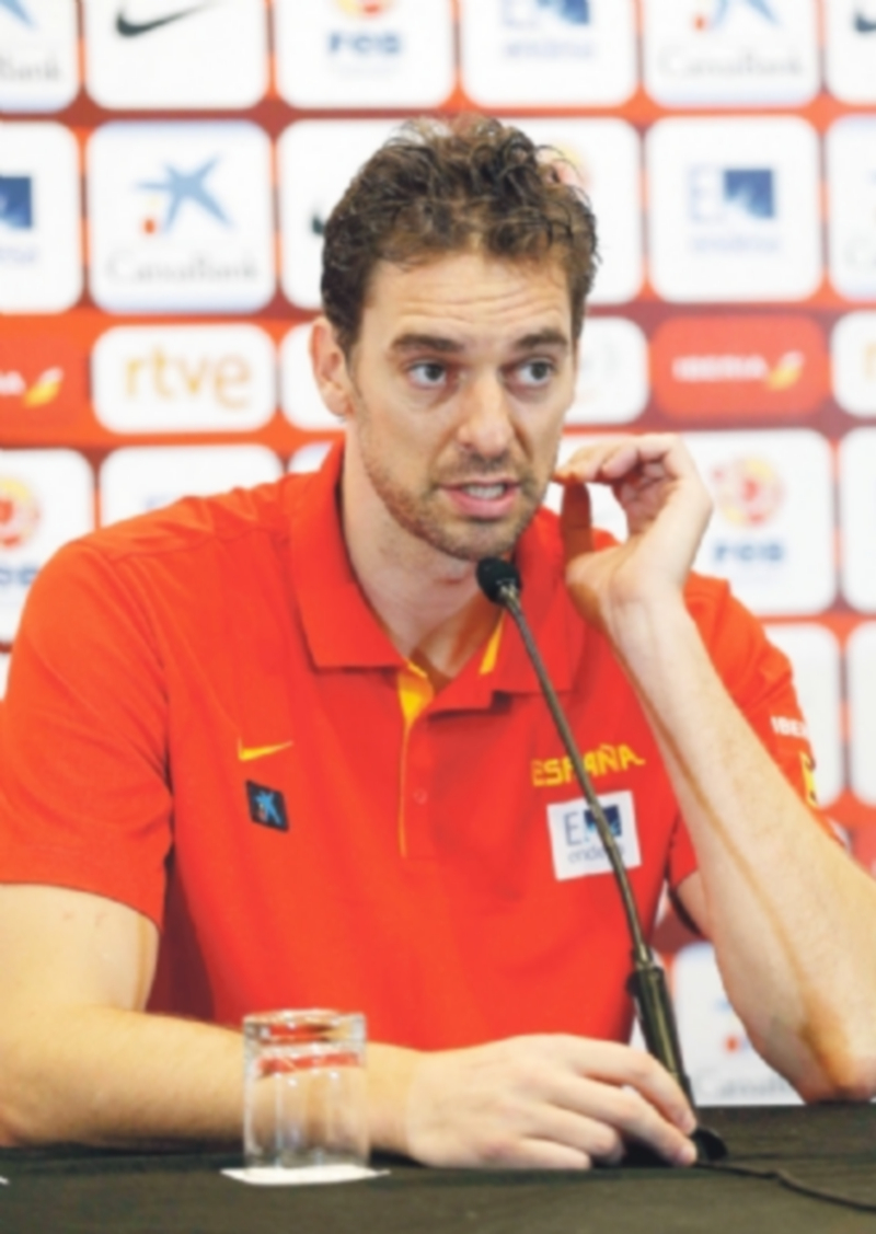 Pau Gasol volverá a jugar un Eurobasket con España tras perderse el de 2013. / EFE