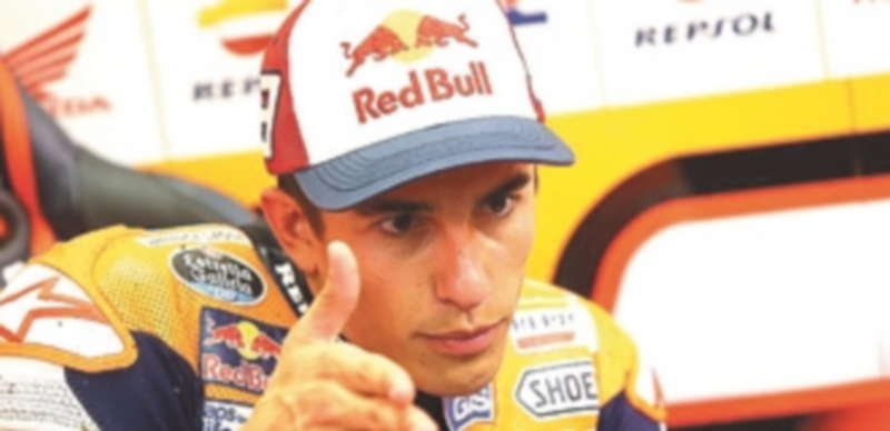 Márquez no tira la toalla después de sufrir una caída en Silverstone / EFE