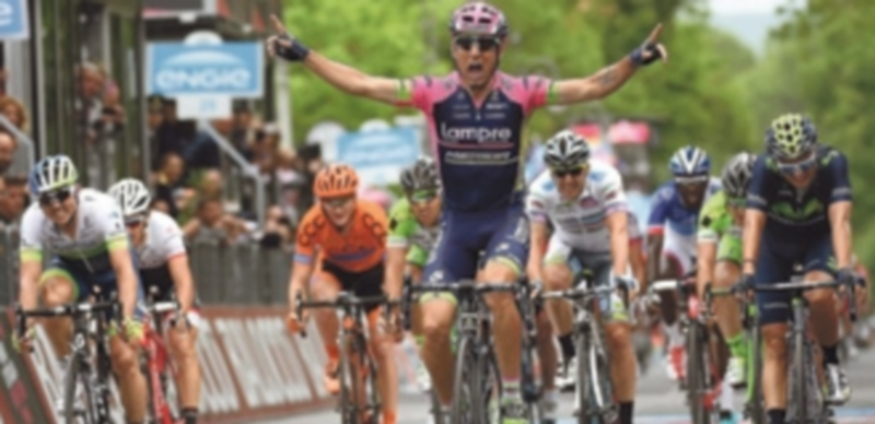 El ciclista italiano venció en casa la etapa más larga de la competición. / EFE