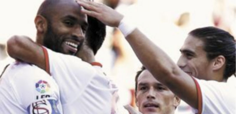 El delantero malí del Sevilla