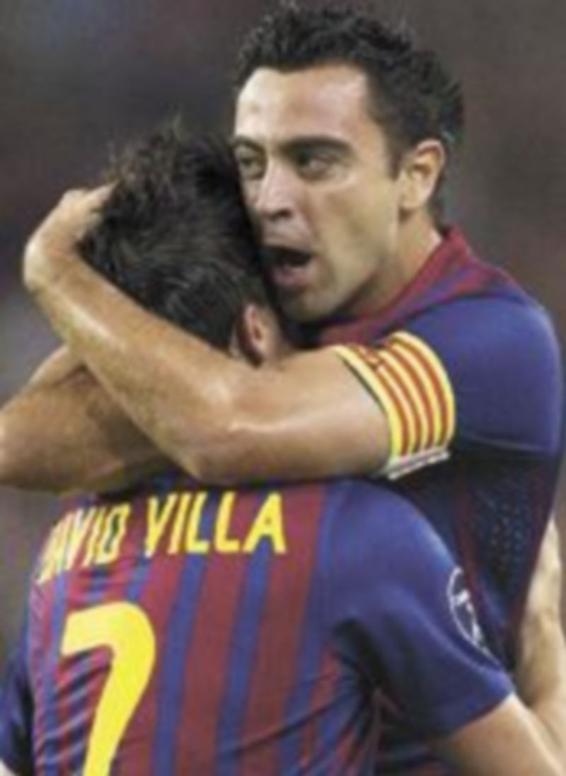 Xavi espera que pronto lleguen los buenos resultados. / Efe
