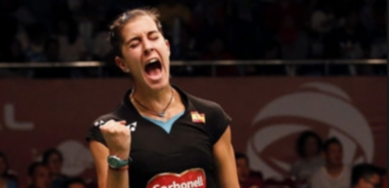 La onubense tiene la opción de marcar un hito en el bádminton español. / EFE
