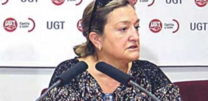 Los funcionarios recibirán de forma “progresiva” la paga extra de 2012 1 La secretaria general de la Federación de Servicios Públicos de UGT en Castilla y León