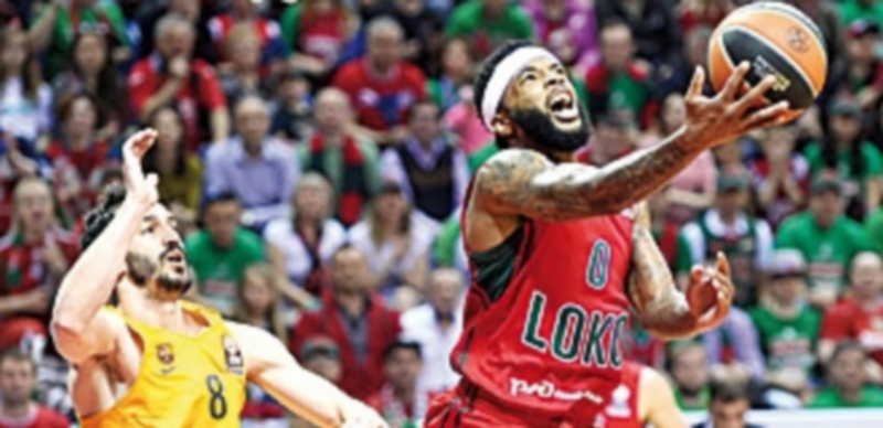 Malcolm Delaney volvió a ser el máximo anotador del Lokomotiv Kuban. / EFE
