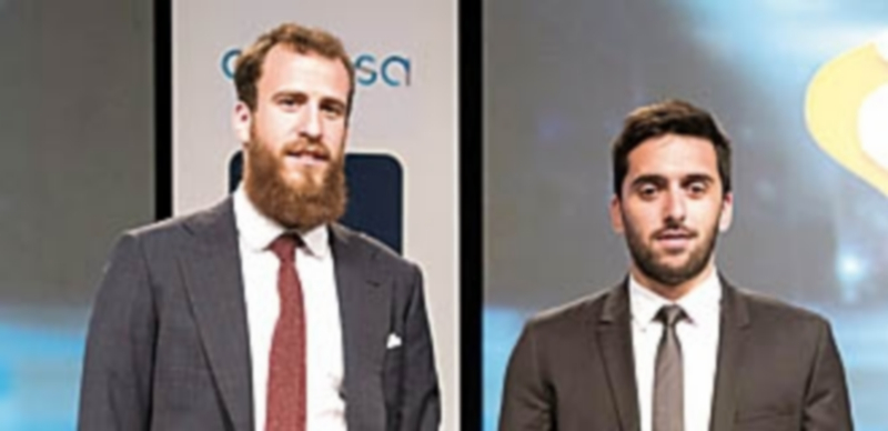 Sergio Rodríguez (i) y Facundo Campazzo