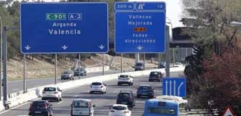 Un guardia civil mata a un hombre a disparos tras un accidente vial 1 El fatídico suceso tuvo lugar a la altura del kilómetro 67 de la autovía de Valencia. / Efe