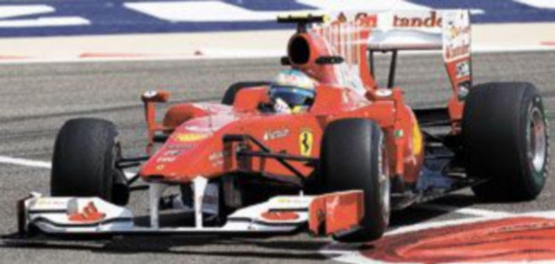 Fernando Alonso no exprimió al máximo el monoplaza y hoy seguirá con las pruebas antes de la sesión de calificación. / REUTERS