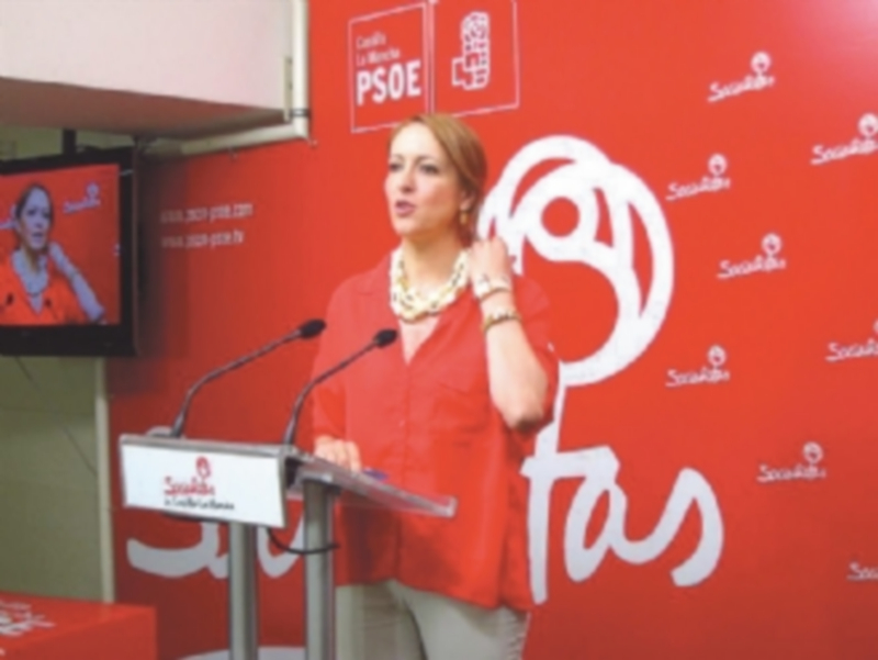 La portavoz del PSOE en Castilla-La Mancha