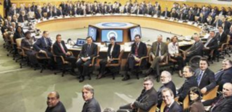 Los miembros al Comité Monetario y Financiero Internacional