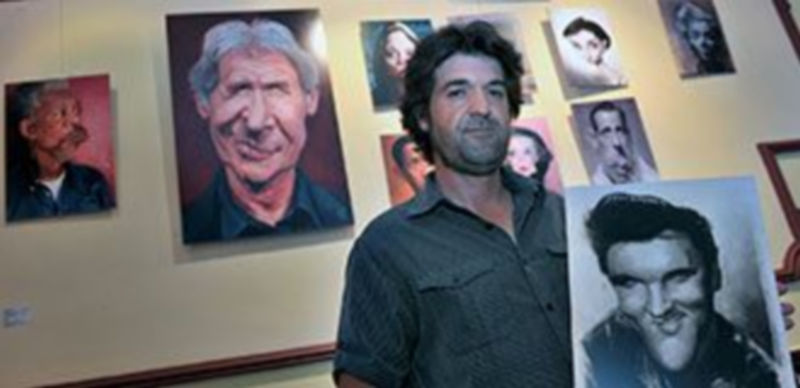 El artista segoviano David Duque muestra parte de su obra