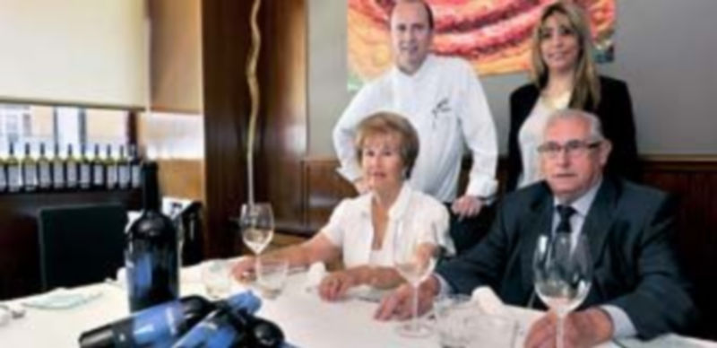 El matrimonio formado por Angelita Torrego y Silvano Hernando