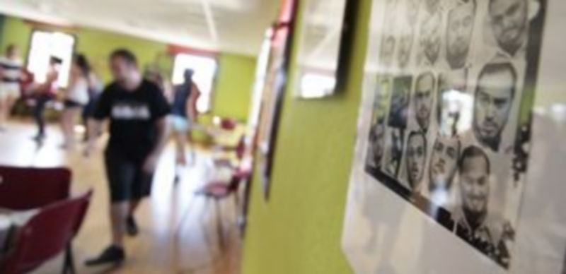 Detalle de una de las fotografías que conforman la exposición titulada ‘Vive la vida’