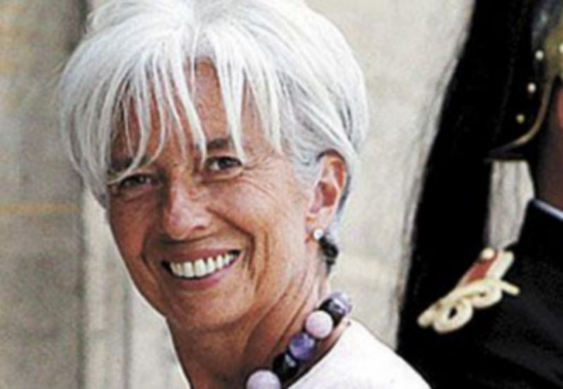 Christine Lagarde.