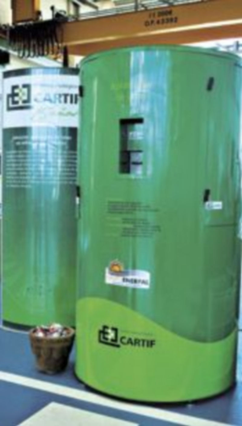 La “Tin Press” puede ser instalada en edificios públicos / Ical