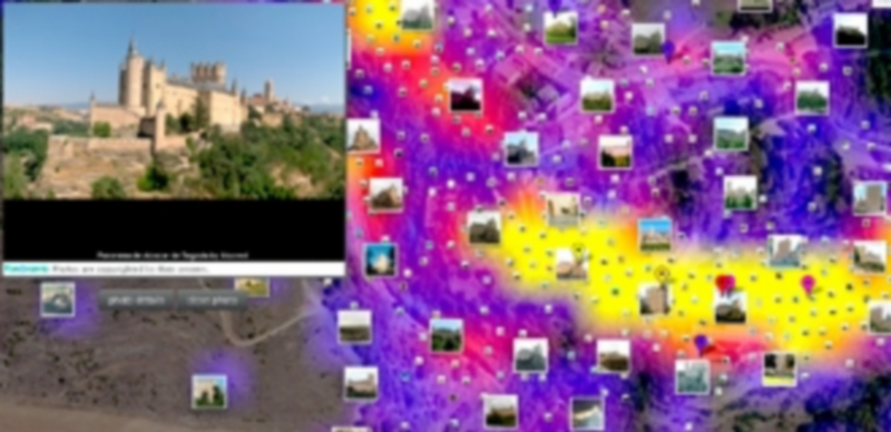 Ahora es posible conocer los monumentos y compartir imágenes de todo el mundo sin apartarse del ordenador. Segovia es una de las ciudades más recurrentes. / Kamarero