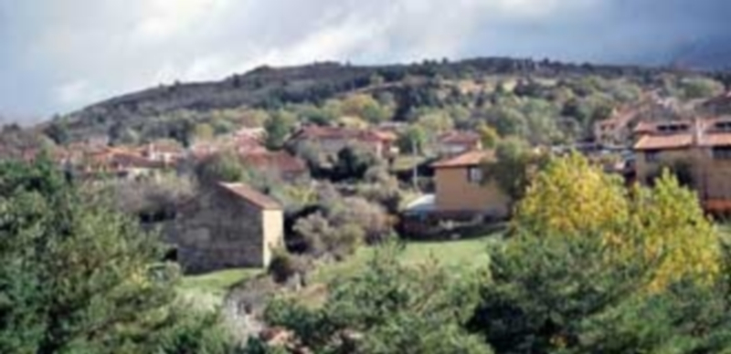 Imagen panorámica de Navafría