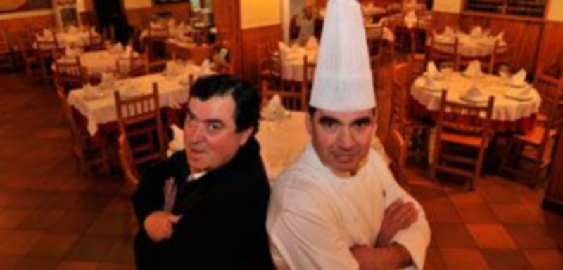 Lino (izquierda) y Alfonso García de Frutos