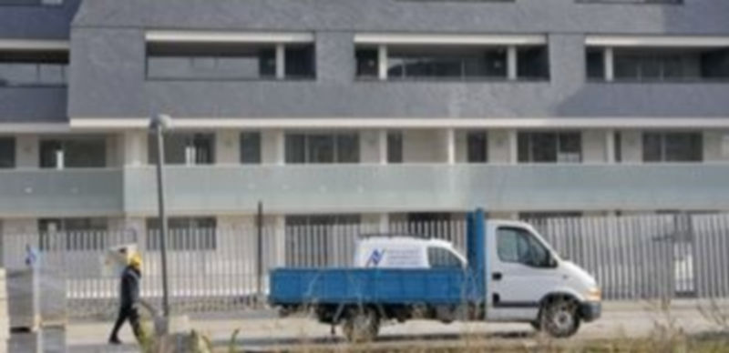 Imagen de las viviendas de la promoción PB-6 de la que se entregarán 26 el próximo mes de noviembre. / A. BENAVENTE