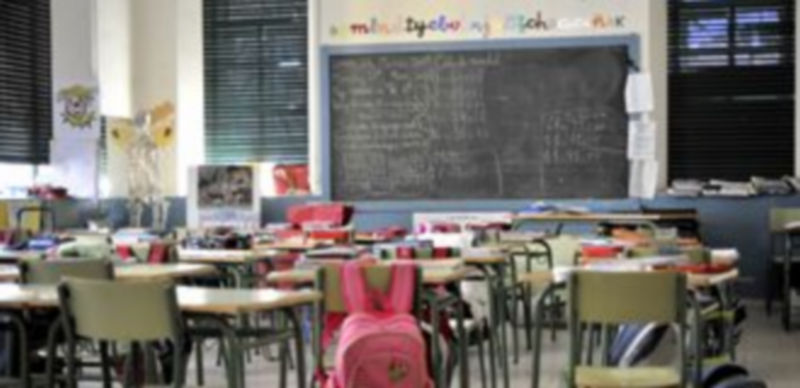 Las aulas volverán a quedarse vacías el día 21 de junio cuando concluye el curso escolar 2012/2013. / Kamarero