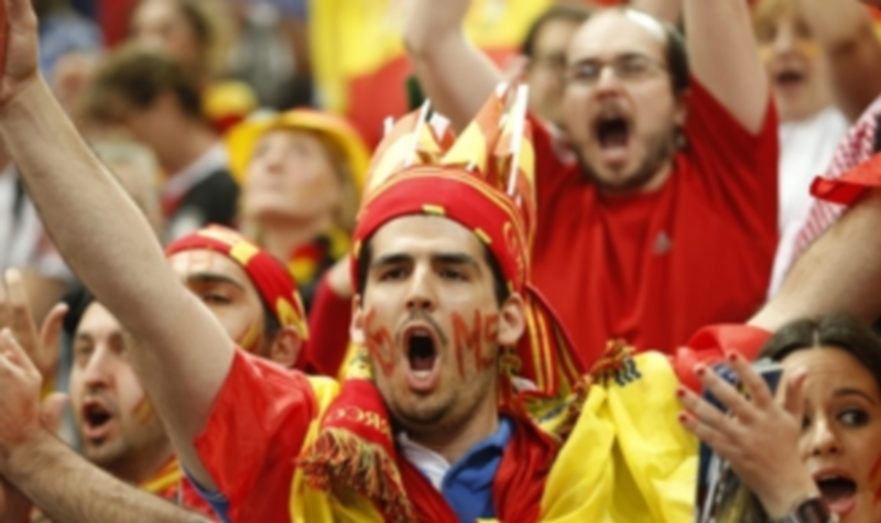 Joan Cañellas fue el autor del tanto a falta de tres segundos que dio el pase a semifinales del Mundial a la Selección Española tras vencer a Dinamarca. / EFE