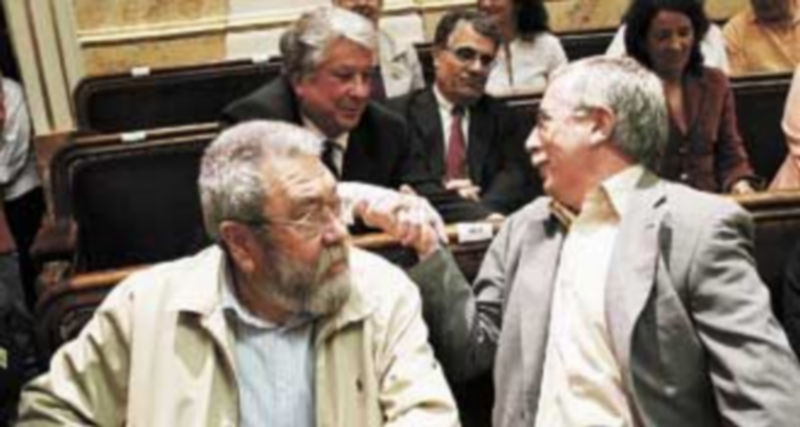 Los secretarios generales de CCOO y UGT