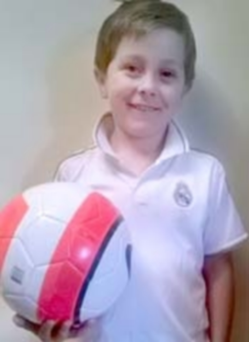 El niño Joaquín Meléndez Vera