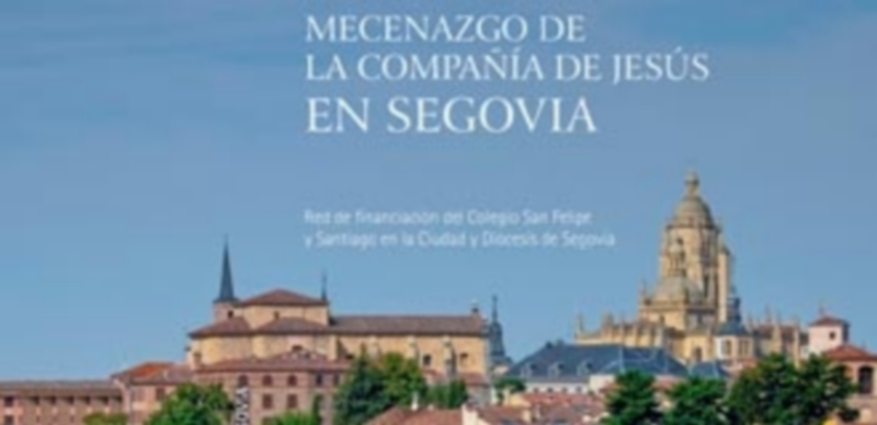 La portada del libro recoge una panorámica de la ciudad en la que puede verse  en primer término la antigua iglesia de la Compañía de Jesús