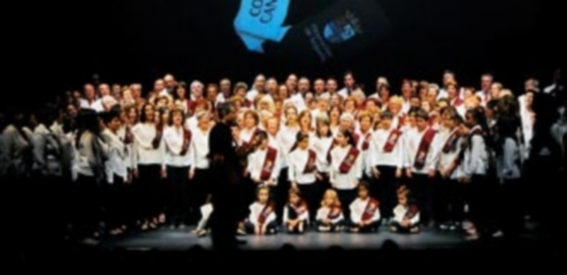 El escenario del Teatro Juan Bravo volverá a acoger un año más a los coros del proyecto que dirige José Ramón Bayón