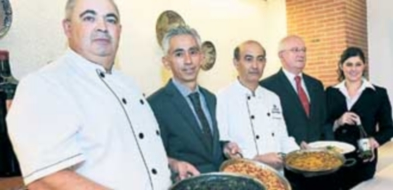 Parte del equipo de Los Arcos