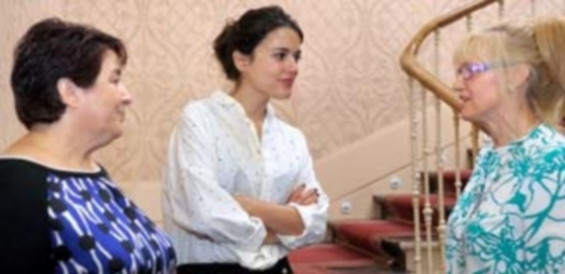 La alcaldesa de Segovia