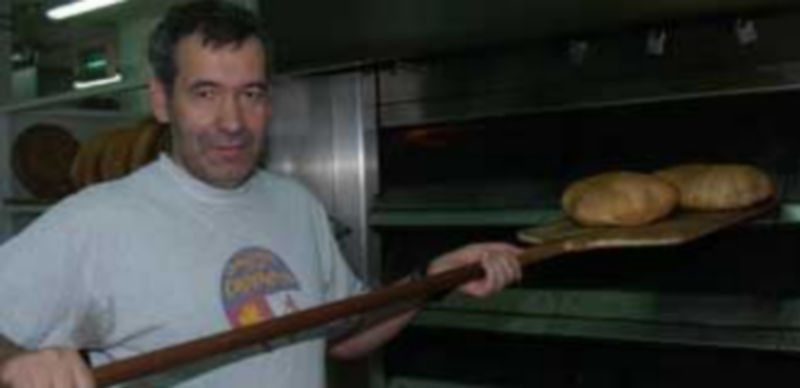 El propietario de la panadería