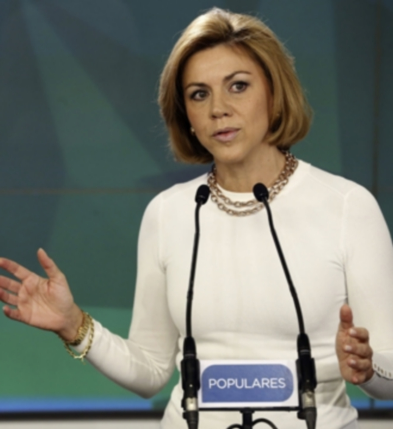 La secretaria general del Partido Popular