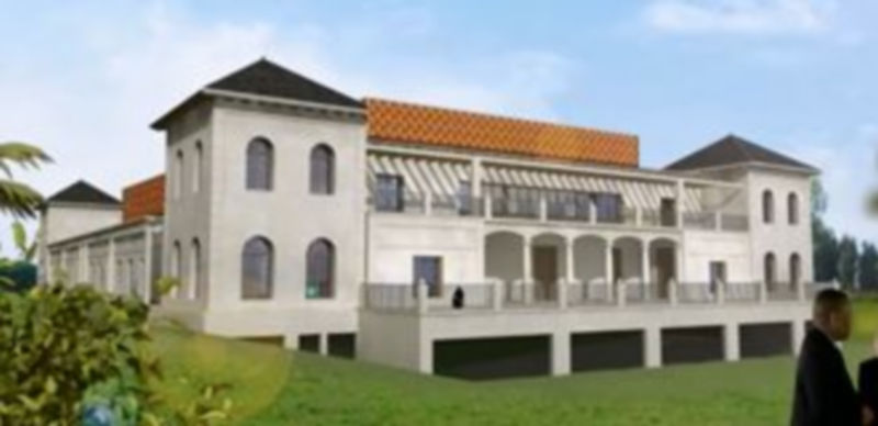 Imagen infográfica del resultado arquitectónico que tendrá el futuro Palacio de Congresos de La Faisanera. / El Adelantado