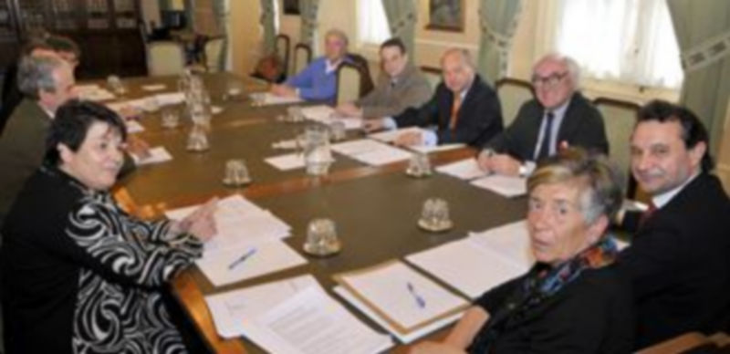 Imagen de archivo de la reunión del patronato de la Fundación Don Juan de Borbón